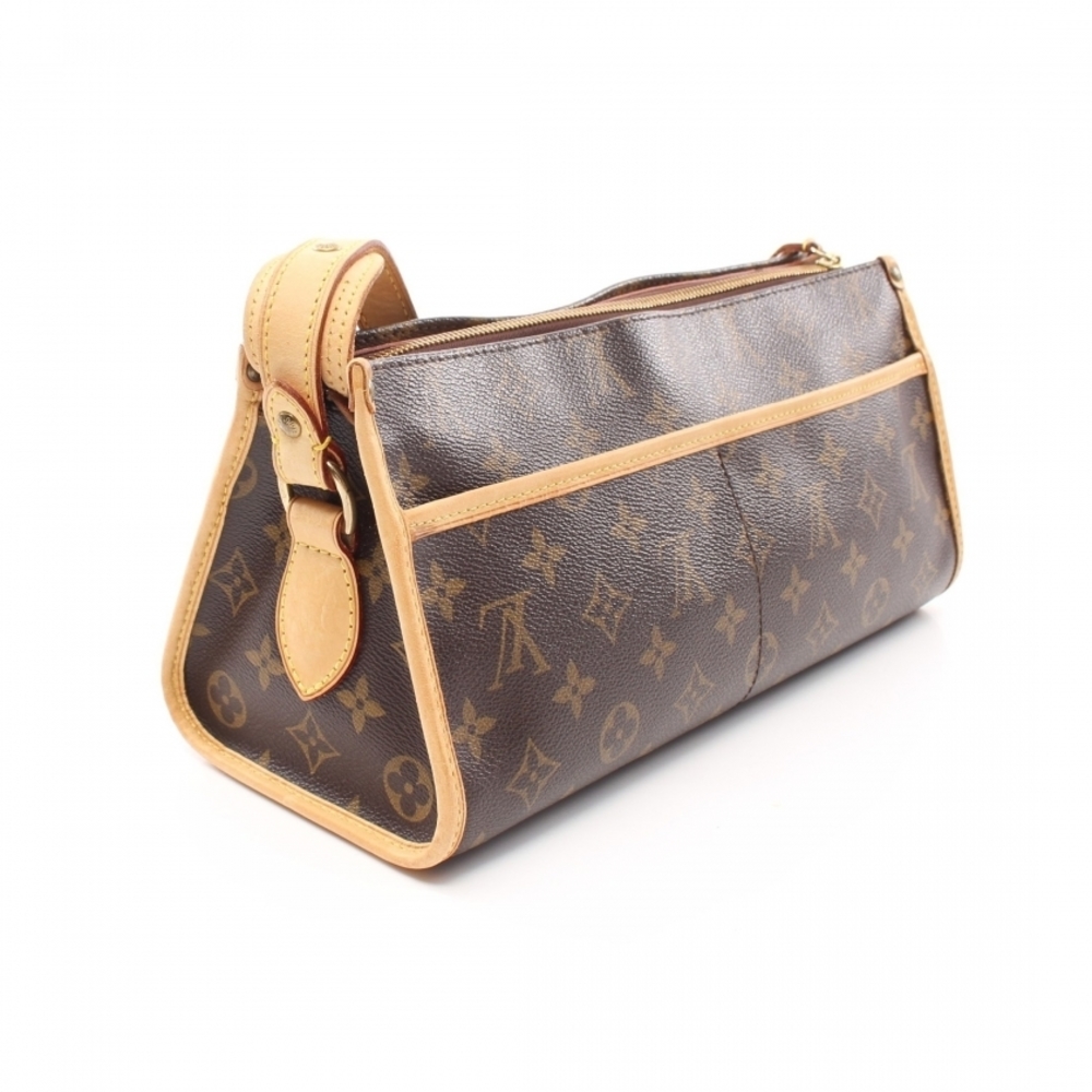 Louis Vuitton Popincourt Ron Monogram Shoulder Bag Brown